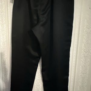 Alex Evenings Womens Black Wide Leg Elastic Waist Dress Pants medium NWT